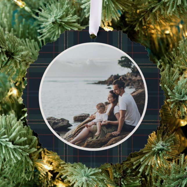 Adorno De Papel Elegantes Navidades de fotografía de la Marina azu (Insitu (árbol))