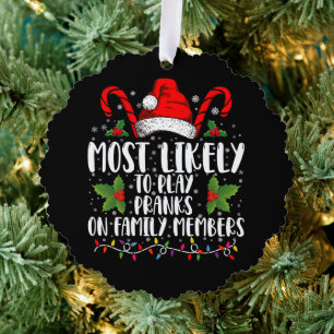 Adorno De Papel Es Muy Probable Que Jueguen Pranks En Navidad De L