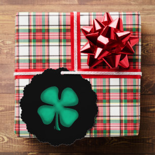 Adorno de papel escalonado Black Irish