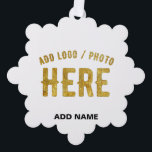 ADORNO DE PAPEL ESTILOSO MODERNO PERSONALIZABLE BLANCO VERIFICADO<br><div class="desc">ESTE ES UN DISEÑO APROPIADO PARA TODOS. PUEDES CAMBIAR,  REDIMENSIONAR O AGREGAR LOGO,  FOTO,  TEXTO Y COLORES COMO TE GUSTE. GRACIAS.</div>
