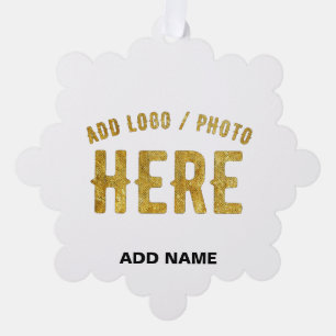 ADORNO DE PAPEL ESTILOSO MODERNO PERSONALIZABLE BLANCO VERIFICADO