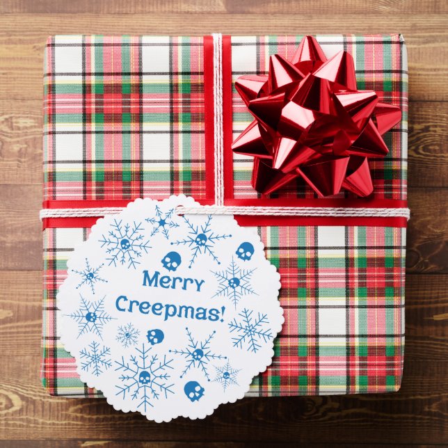 Adorno De Papel ¡Feliz Creepmas! (Insitu (Regalo))