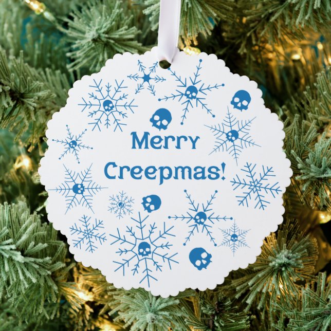 Adorno De Papel ¡Feliz Creepmas! (Insitu (árbol))