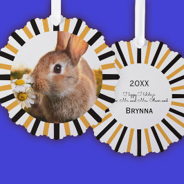 Adorno De Papel Feliz día festivo conejo conejo conejo