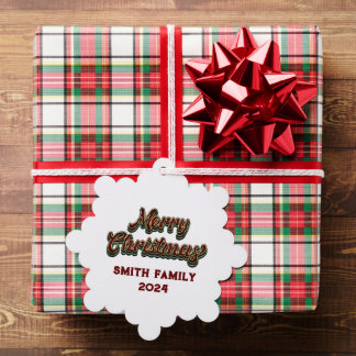 Adorno De Papel Feliz Navidad - Matanza familiar