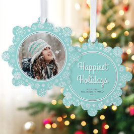 Adorno De Papel Festividades de los Navidades de fotografía retro 