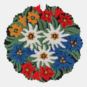 Adorno De Papel Flor alpina suiza Edelweiss
