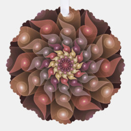 Adorno De Papel Flor surrealista brillante modernidad Resumen arte