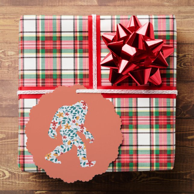 ADORNO DE PAPEL FLORAL BIGFOOT (Insitu (Regalo))