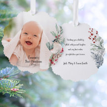 Foto botánica de invierno rústico de color de agua