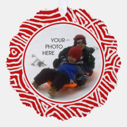 Adorno De Papel Foto de navidades