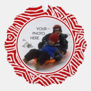 Adorno De Papel Foto de navidades