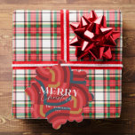 Adorno De Papel Foto de Navidades rojos geométricos retro maximali<br><div class="desc">Esta tarjeta de adorno de papel fotográfico retro,  maximalista,  kitsch y moderno "Feliz Navidad" para Navidades de vacaciones presenta un fondo rojo con patrones geométricos. En el reverso aparece tu foto. Personalízalo para tus necesidades. Puedes encontrar productos coincidentes en mi tienda.</div>