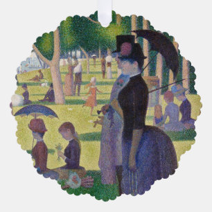 Adorno De Papel Georges Seurat - Un domingo en La Grande Jatte