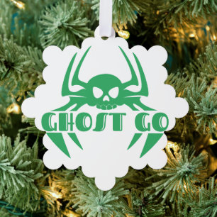 Adorno De Papel Ghost Go Spooky Season