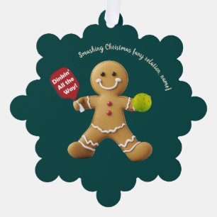 Adorno De Papel Gingerbread Chething