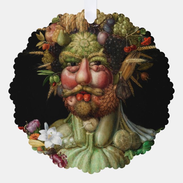 Adorno De Papel Giuseppe Arcimboldo - Vertumnus (Anverso)