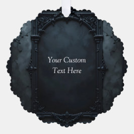 Adorno De Papel Gothic Square Frame Custom