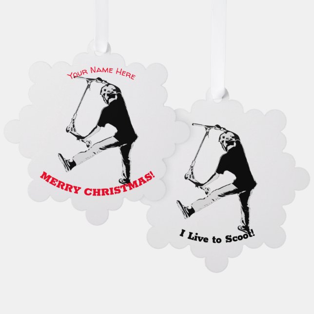 Adorno De Papel Grabación de cubiertas - Truco del moto de la moto (Anverso/Reverso)