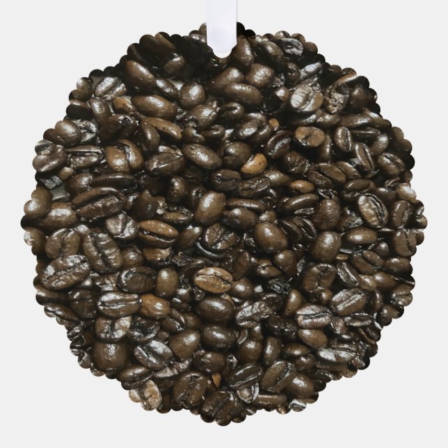 Adorno De Papel Grano de Café (Anverso)