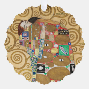 Adorno De Papel Gustav Klimt - Cumplimiento, Friso Stoclet