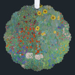 Adorno De Papel Gustav Klimt - Jardín de campo con girasoles<br><div class="desc">Jardín de campo con girasoles / Jardín de granja con girasoles - Gustav Klimt en 1905-1906</div>