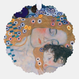 Adorno De Papel Gustav Klimt - Madre e hijo