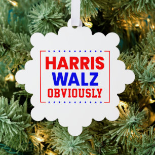 Adorno De Papel Harris Walz obviamente Kamala Harris por el presid