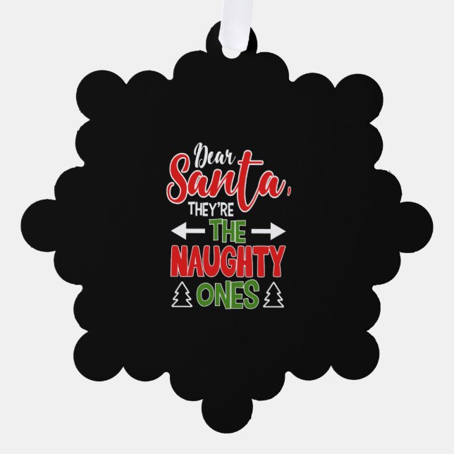 Adorno De Papel Hermano hermano Navidades regalo (Anverso)