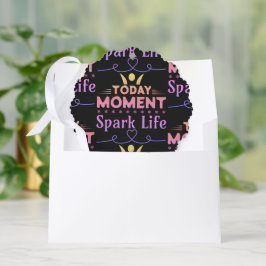 Adorno De Papel Hoy, momento, vida de chispa