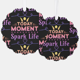 Adorno De Papel Hoy, momento, vida de chispa