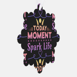 Adorno De Papel Hoy, momento, vida de chispa