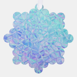 Adorno De Papel icy iridescence :