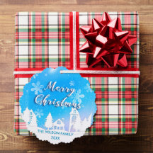 Invierno Azul País de las Maravillas Casa Blanca c