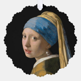 Adorno De Papel Johannes Vermeer, Chica de Pearl Earring