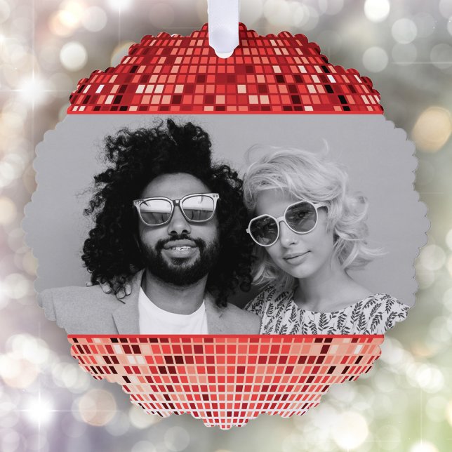 Adorno De Papel Joyful Vibes Retro Disco Ball Navidades de fotogra (Subido por el creador)