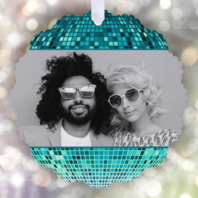 Adorno De Papel Joyful Vibes Retro Disco Ball Navidades de fotogra (Subido por el creador)