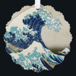 Adorno De Papel Katsushika Hokusai - La gran ola de Kanagawa<br><div class="desc">La gran ola de Kanagawa / La ola - Katsushika Hokusai,  1829-1833</div>
