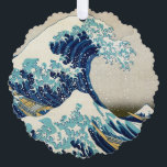 Adorno De Papel Katsushika Hokusai - La gran ola de Kanagawa<br><div class="desc">La gran ola de Kanagawa / La ola - Katsushika Hokusai,  1829-1833</div>