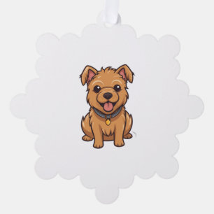 Adorno De Papel Kawaii Australian Terrier Puppy