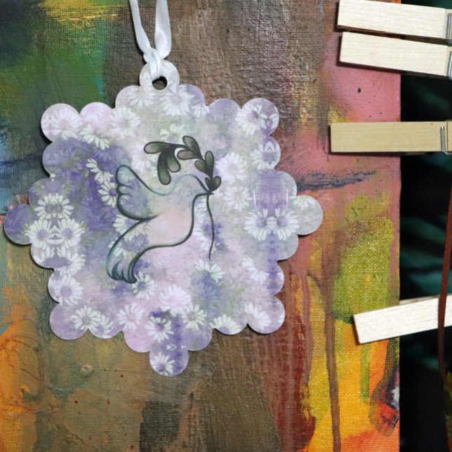 Adorno De Papel La paloma de la esperanza y la paz (Subido por el creador)