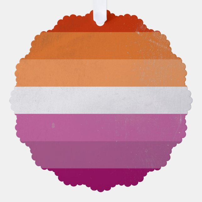 Adorno De Papel Lesbiana (Anverso)