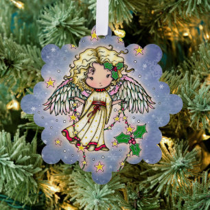 Adorno De Papel Lindo Angelito de Holly