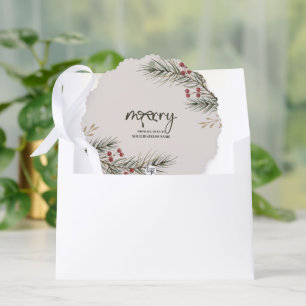 Adorno De Papel Logotipo empresarial Lazo elegante alegre Ramas de