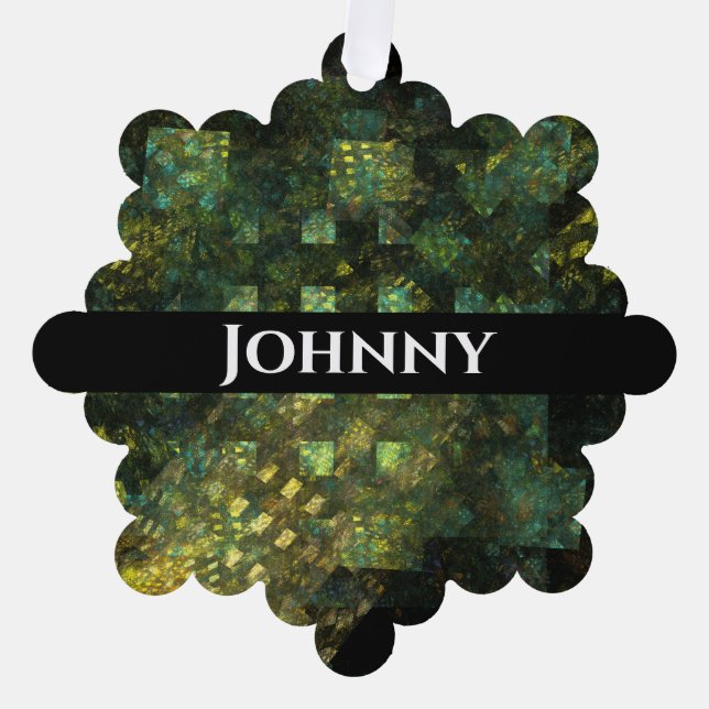 Adorno De Papel Luces en la ciudad Resumen arte (Anverso)