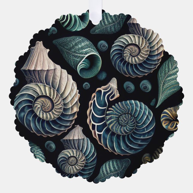 Adorno De Papel Marine Treasures (Anverso)