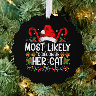 Adorno De Papel Más Probable Que Decore a Su Familia de Gatos con 