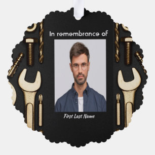 Adorno De Papel Mecánico de herramientas de oraciones fotográficas