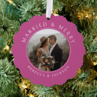Merry Married Bold Audaz Boda de Newlyweds