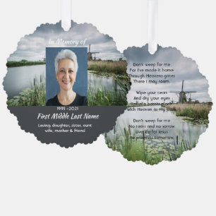 Adorno De Papel Molino de viento cristiano de los Países Bajos Rec